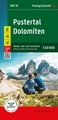 Fietskaart - Wandelkaart 10 Pustertal - Dolomiten | Freytag & Berndt