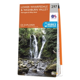 Wandelkaart - Topografische kaart 297 OS Explorer Map Lower Wharfedale & Washburn Valley | Ordnance Survey