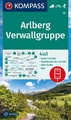 Wandelkaart 33 Arlberg - Verwallgruppe | Kompass