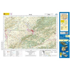 Topografische kaart 846-I Biar | CNIG - Instituto Geográfico Nacional1