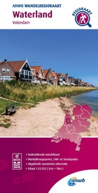 Wandelkaart Wandelregiokaart Waterland | ANWB Media