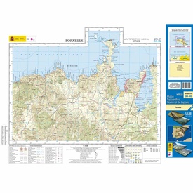 Topografische kaart 618-IV Fornells (Menorca) | CNIG - Instituto Geográfico Nacional1