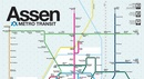 Stadsplattegrond Assen Metro Transit Map - Metrokaart | Victor van Werkhoven