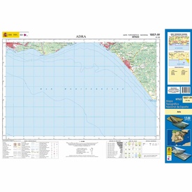 Topografische kaart 1057-IV Adra | CNIG - Instituto Geográfico Nacional1