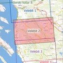 Wandelkaart Velebit 2 - Nationalpark Nördlicher Velebit | Projekt Nord