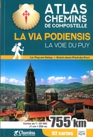 La via podiensis GR65 - La voie du puy Atlas Chemins de Compostelle