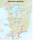 Fietsgids - Fietsatlas Cykelatlas Kattegattleden 1:50.000 | Zweden | Calazo