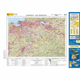 Topografische kaart 64-II Donostia - San Sebastián | CNIG - Instituto Geográfico Nacional1