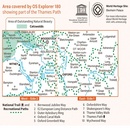 Wandelkaart - Topografische kaart 180 OS Explorer Map Oxford | Ordnance Survey