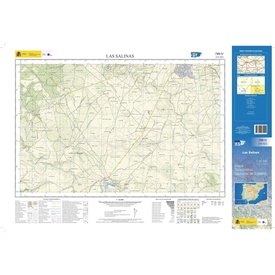 Topografische kaart 788-IV Las Salinas | CNIG - Instituto Geográfico Nacional1