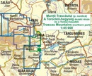 Wandelkaart Trascau Mountains - north part  | Dimap