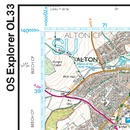 Wandelkaart - Topografische kaart OL33 OS Explorer Map Haslemere & Petersfield | Ordnance Survey