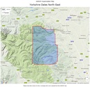 Wandelkaart Yorkshire Dales Noord-Oost | Harvey Maps