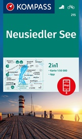 Wandelkaart 215 Neusiedler See | Kompass