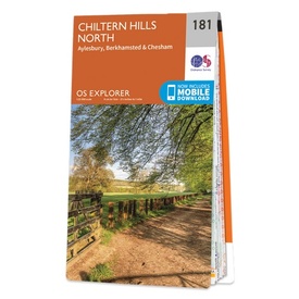 Wandelkaart - Topografische kaart 181 OS Explorer Map Chiltern Hills North | Ordnance Survey