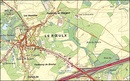 Topografische kaart - Wandelkaart 65/1-2 Topo25 Sibret | NGI - Nationaal Geografisch Instituut