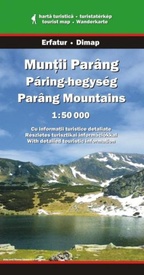 Wandelkaart Muntii Parang - Parang Mountains | Dimap