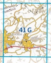 Topografische kaart - Wandelkaart 41G Kulverheide | Kadaster