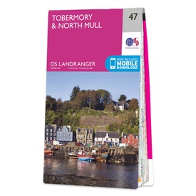 Wandelkaart - Topografische kaart 047 Landranger Tobermory & North Mull | Ordnance Survey