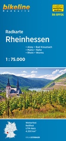 Fietskaart RPF06 Bikeline Radkarte Rheinhessen | Esterbauer