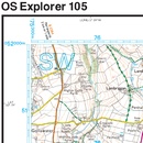 Wandelkaart - Topografische kaart 105 OS Explorer Map Falmouth & Mevagissey | Ordnance Survey