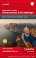 Wandelkaart Hoyfjellskart Lofoten: Moskenesøya & Flakstadøya | Noorwegen | Calazo