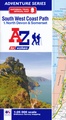 Wandelatlas 1 Adventure Atlas South West Coast Path North Devon & Somerset | A-Z Map Company