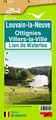 Wandelkaart 24 Louvain-la-Neuve - Leuven | Mini-Ardenne