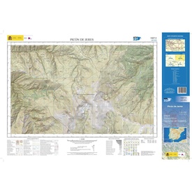 Topografische kaart 1027-II Picón de Jéres | CNIG - Instituto Geográfico Nacional1