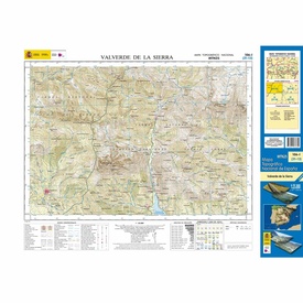 Topografische kaart 106-I Valverde de la Sierra | CNIG - Instituto Geográfico Nacional1