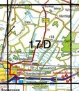 Topografische kaart - Wandelkaart 17D Nieuw Balinge | Kadaster