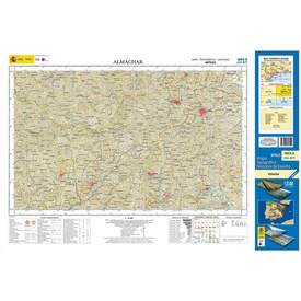 Topografische kaart 1053-II Almáchar | CNIG - Instituto Geográfico Nacional1