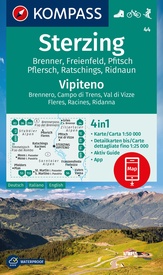 Wandelkaart 44 Sterzing - Vipiteno | Kompass