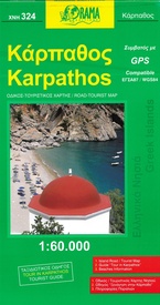 Wegenkaart - landkaart 324 Karpathos | Orama