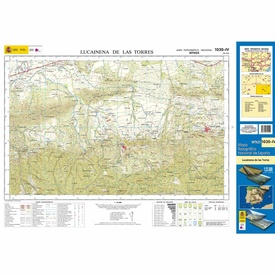 Topografische kaart 1030-IV Lucainena de las Torres | CNIG - Instituto Geográfico Nacional1