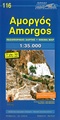 Wegenkaart - landkaart 116 Amorgos | Road Editions