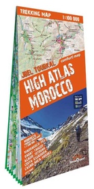 Wandelkaart - Wegenkaart - landkaart Trekking map High Atlas Morocco | TerraQuest