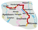 Fietsgids Bikeline Radtourenbuch kompakt Vechtetalroute - Vechtdalroute | Esterbauer