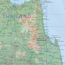 Wegenkaart - landkaart Thailand | ITMB