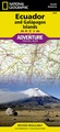 Wegenkaart - landkaart 3403 Adventure Map Ecuador & Galapagos | National Geographic