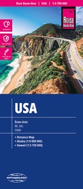 Wegenkaart - landkaart USA - Verenigde Staten | Reise Know-How Verlag