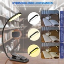 Leeslampje voor boek - Leeslampje met klem - Bed- en bureaulamp | Brothers4Change