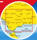 Wegenkaart - landkaart Andalusien- Costa del Sol - Seville - Cordoba - Granada (Andalusië) | Marco Polo