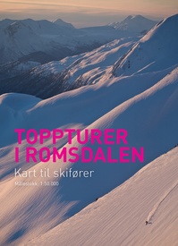 Toerskikaart Romsdalen ski tour map | Fri Flyt AS