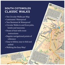 Wandelkaart Cotswold South walking map | Goldeneye