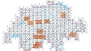 Zwitserland topografische kaarten 25.000 Noord - Noordwesten