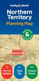 Wegenkaart - landkaart Planning Map Northern Territory | Lonely Planet