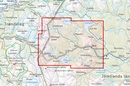 Wandelkaart Fjällkartor 1:50.000 Årefjällen & Storlien | Zweden | Calazo