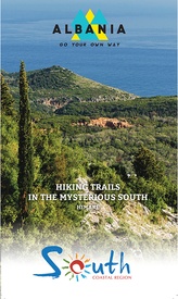 Wandelgids 801 Hiking trails in mysterious south Albania  | Vektor