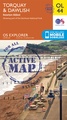 Wandelkaart - Topografische kaart 44 OS Explorer Map | Active Torquay / Dawlish / Newton Abbot area | Ordnance Survey